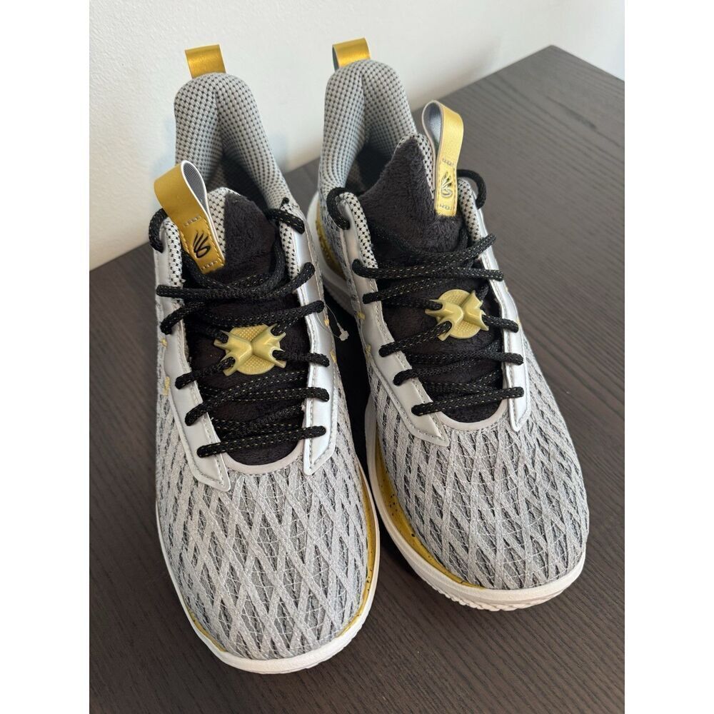 Under Armour Curry X Father Wolf Flow Mens 11.5 Gold Basketball Shoes sneakers - Picture 10 of 12